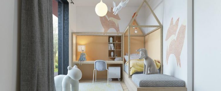  Ngỡ ngàng trước thiết kế phòng ngủ bé gái đẹp hơn cả phòng người lớn					