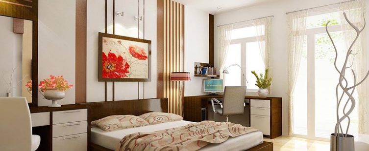  Trang trí phòng ngủ quá rộng thành không gian thư thái và ấm cúng					