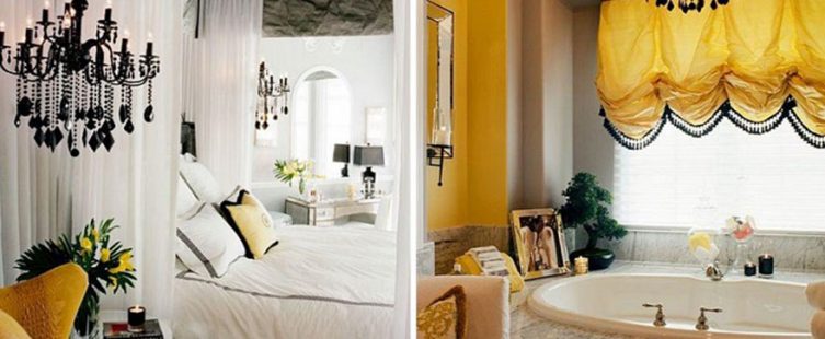  Không gian sống nổi bật với những chiếc đèn thả trần trang trí màu đen					