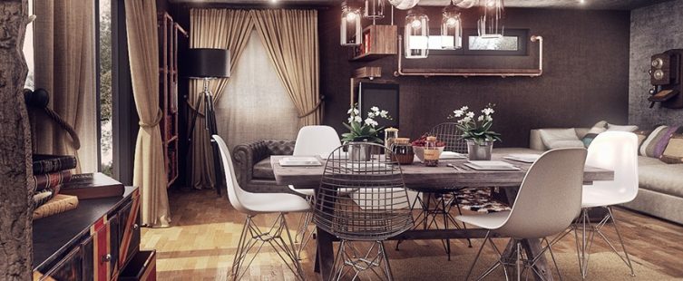  Những màu sắc thường được sử dụng trong phong cách nội thất vintage					