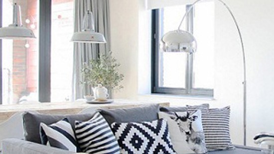  Sofa góc, cho phòng khách thêm thoải mái.					