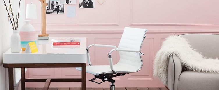  Gợi ý cách thiết kế phòng làm việc với những gam màu pastel					