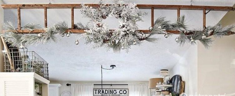  Mách bạn những ý tưởng độc đáo khi trang trí nhà bằng thang cực thú vị					