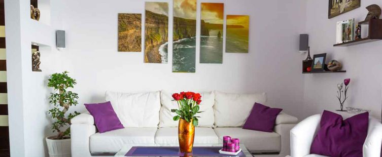 5 gợi ý dùng khung tranh treo tường tạo không gian cuốn hút					