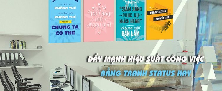  [ Xu hướng mới ] Mua tranh trang trí văn phòng, khởi nguồn mọi sự sáng tạo					