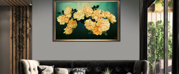  20+ mẫu tranh Canvas hoa đẹp say đắm lòng người, ai cũng muốn sở hữu					