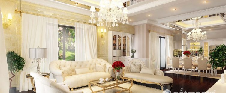  Tuyệt chiêu thiết kế nội thất biệt thự tân cổ điển khiến dân tình xôn xao					