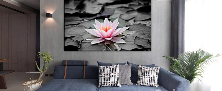  3 ý tưởng dùng khung tranh nghệ thuật tạo điểm nhấn cực chất cho không gian					