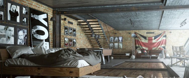  7 yếu tố độc nhất vô nhị giúp phong cách nội thất công nghiệp đẹp mê mẩn					