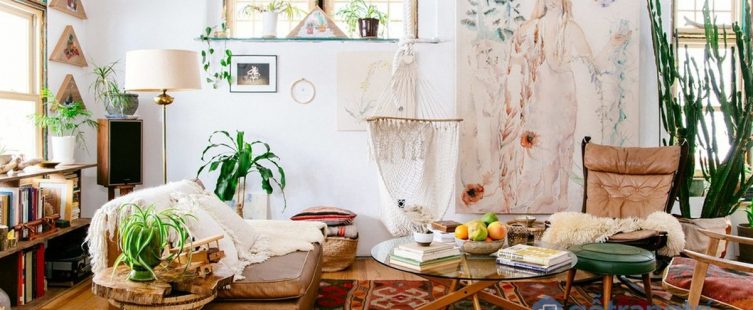  Phong cách Bohemian – Sự phóng khoáng thể hiện rõ trong từng chi tiết					