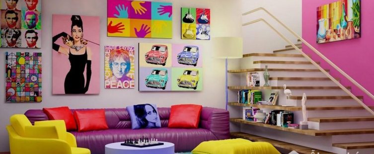  Khám phá sự táo bạo của phong cách Pop Art trong thiết kế nội thất					