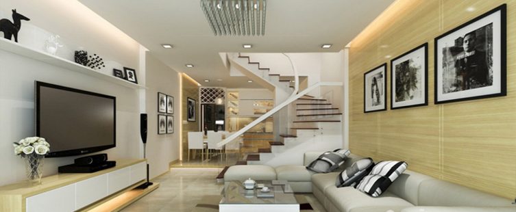  Tổng hợp mẫu thiết kế phòng khách có cầu thang không thể bỏ qua					