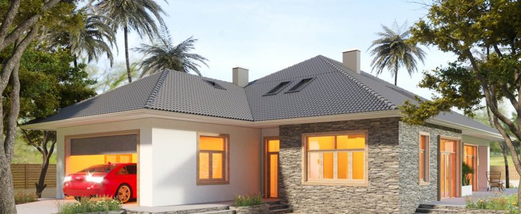  Xây nhà cấp 4 chữ L đẹp – tiện nghi – tiết kiệm chi phí					