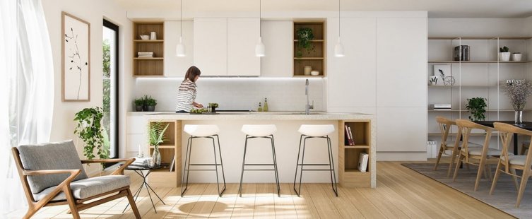  Mách nhỏ bạn tuyệt chiêu trang trí phòng bếp đẹp hút hồn					