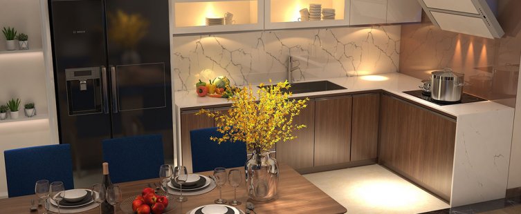  Tổng hợp các mẫu trang trí nhà bếp đẹp nhất 2019					