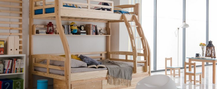  Hút mắt với mẫu giường tầng đẹp tinh tế đến từng centimet					