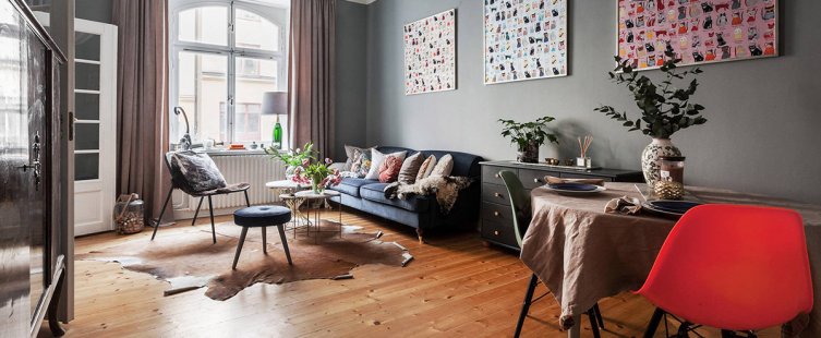  Căn hộ 45m2 khiến người người choáng ngợp bởi độ “sang choảnh”					