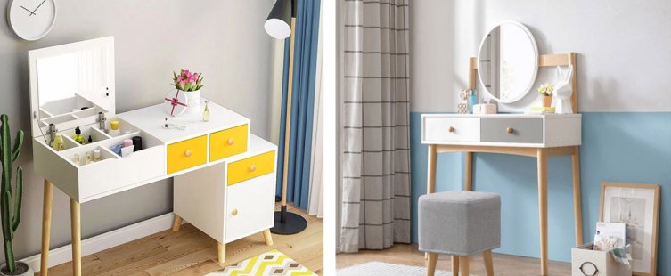  Các mẫu bàn trang điểm trong phòng ngủ đẹp “đốn tim” chị em					
