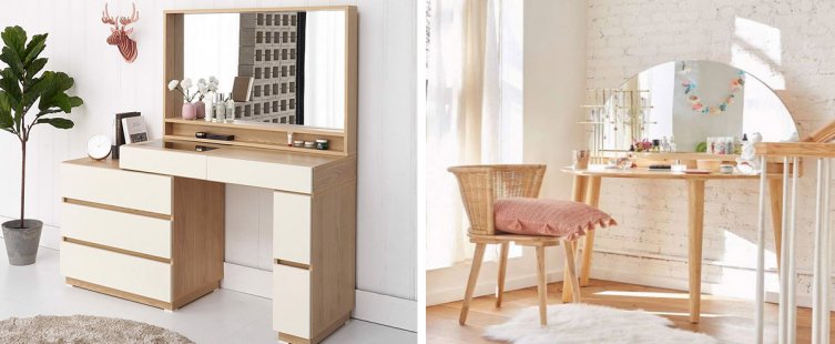  Gương bàn trang điểm đẹp bất chấp mọi không gian cho phái đẹp					