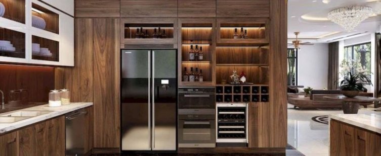  Siêu lòng trước những mẫu tủ rượu làm vách ngăn đẹp ngây ngất					