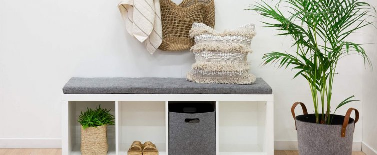  3 mẫu tủ giày thông minh có ghế ngồi cực tiện lợi					
