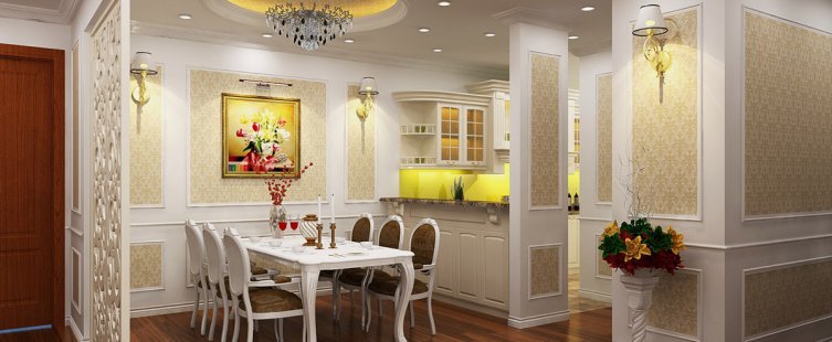  Bàn ăn phong cách Châu Âu nâng tầm đẳng cấp không gian sống					