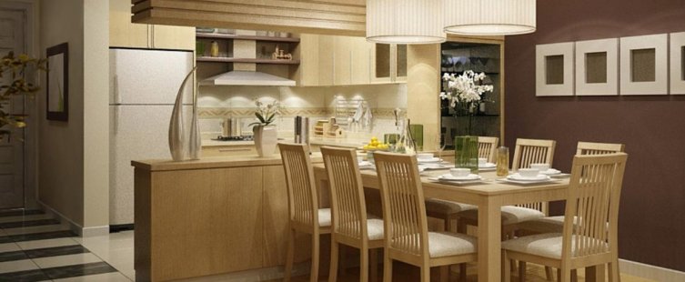  10 bộ bàn ghế ăn gỗ sồi Nga đơn giản, hiện đại đáng sở hữu					