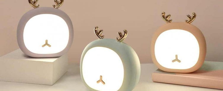  Đèn ngủ để bàn dễ thương thổi bừng sức sống					