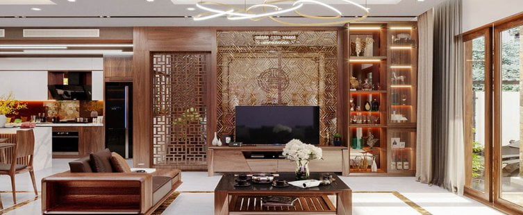  Thiết kế nội thất gỗ tự nhiên – phong cách thời đại mới					
