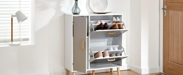  5 mẫu kệ để giày dép thông minh tiết kiệm diện tích					