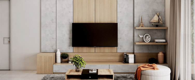  Những thiết kế kệ tivi trang trí phòng khách đón đầu xu hướng					