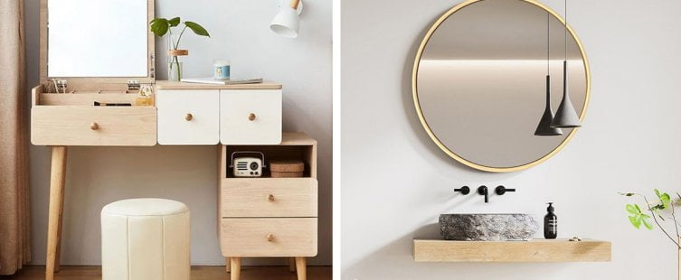  Chiêm ngưỡng những mẫu bàn phấn hiện đại hot nhất hiện nay					