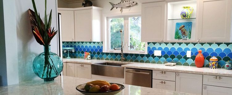  Mẫu gạch ốp tường – Biến căn bếp trở thành nhà hàng sang trọng 					
