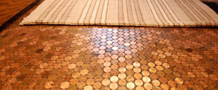  Sức mạnh của gạch penny mang đến vẻ đẹp sáng bóng cho căn nhà					