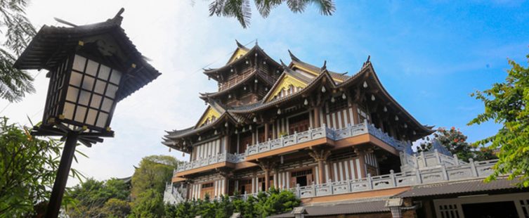  Tu viện Khánh An – Mang đậm nét phong cách kiến trúc Nhật Bản					