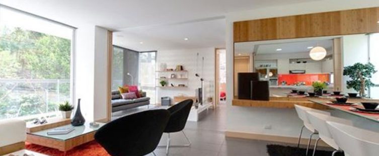  Vách ngăn trượt thông minh tôn lên sự cá tính cho căn hộ 82m2 (P1)					