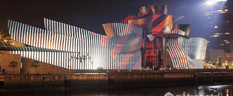  Kiến trúc tuyệt đẹp của bảo tàng Guggenheim Bilbao ở Tây Ban Nha					