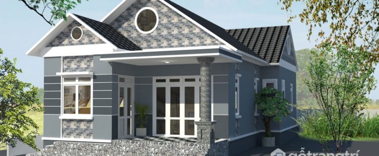  Vẻ đẹp gây nghiện mẫu nhà cấp 4 đẹp ở nông thôn khiến dân tình xôn xao					
