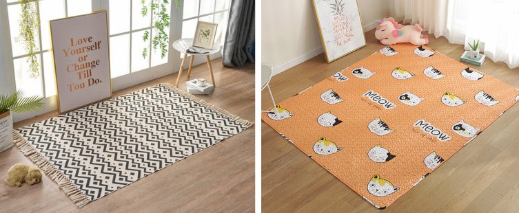  5 lý do nên lựa chọn thảm cotton trải sàn cho không gian					
