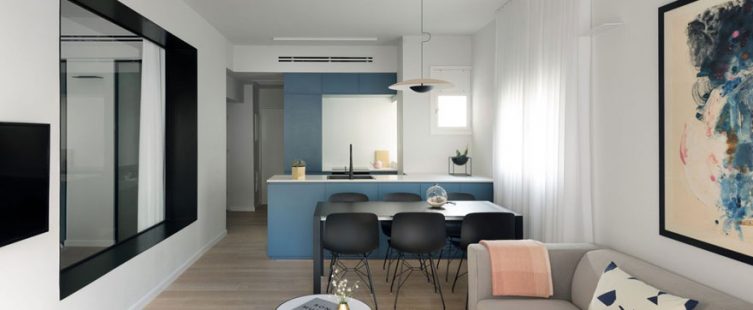  Không gian thiết kế căn hộ chung cư B3 83.7m2 nhà anh Thành – An Bình City					