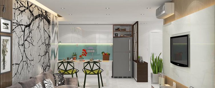  Không gian nội thất nhà anh Tùng – chung cư Goldsilk Complex					