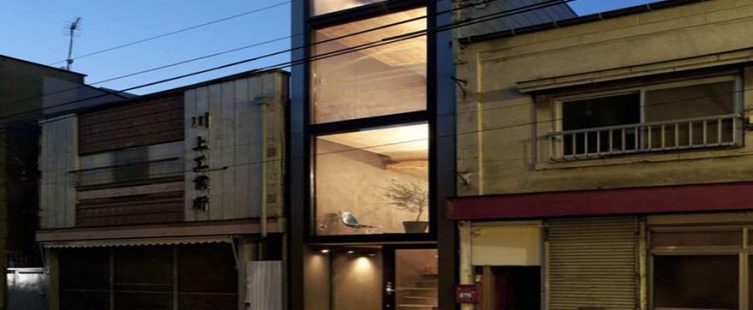  Thiết kế nhà đẹp chỉ vẻn vẹn 30m2 với bề ngang 1.8m					