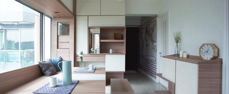 Tối đa hóa không gian sống 47m2 của đôi vợ chồng chỉ nhờ cửa sổ					
