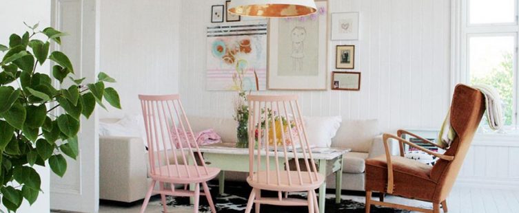  Ngắm nhìn mẫu thiết kế nội thất với gam màu pastel ấn tượng					