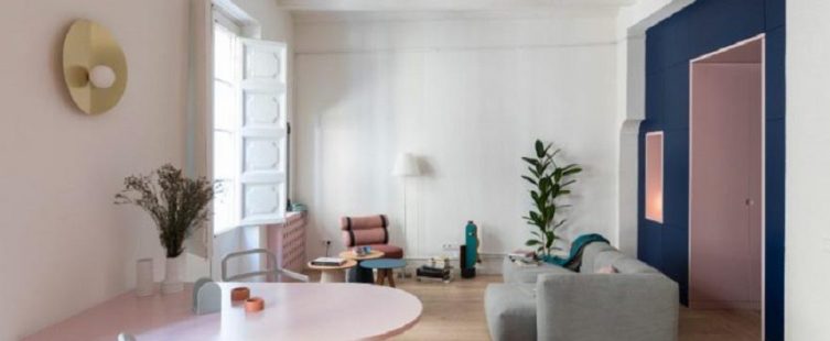  Không gian đa sắc màu với thiết kế nội thất color block					