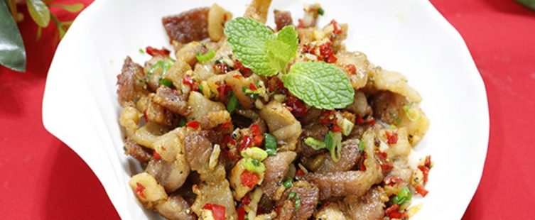  Công thức làm món thịt ba chỉ xóc tỏi ngon giòn tốn cơm					
