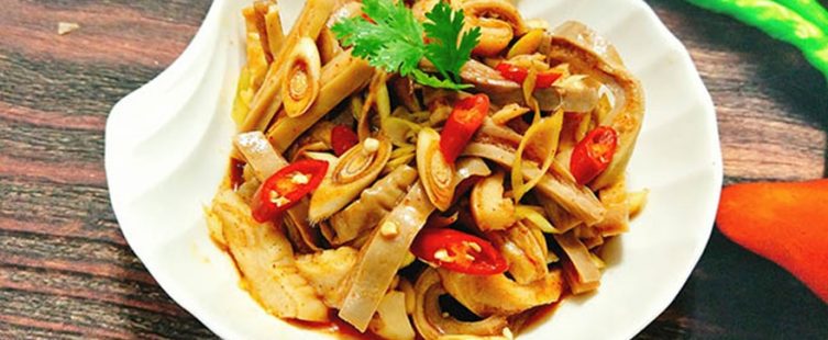  Chế biến món dạ dày ngâm sả ớt dai giòn sần sật ngon mê li					
