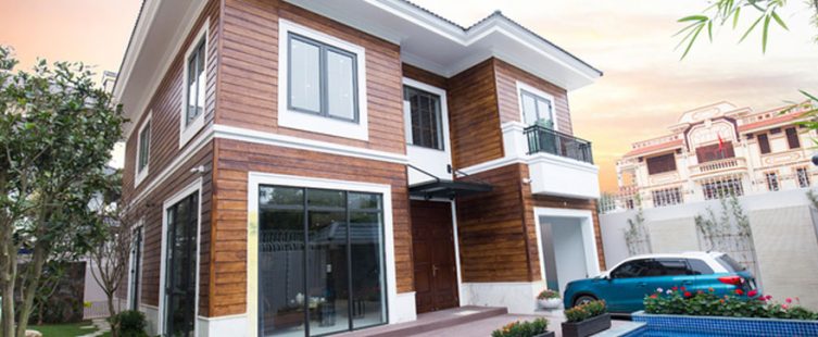  Biệt thự ốp gỗ ở Hải Dương tiện nghi nhưng không phô trương					