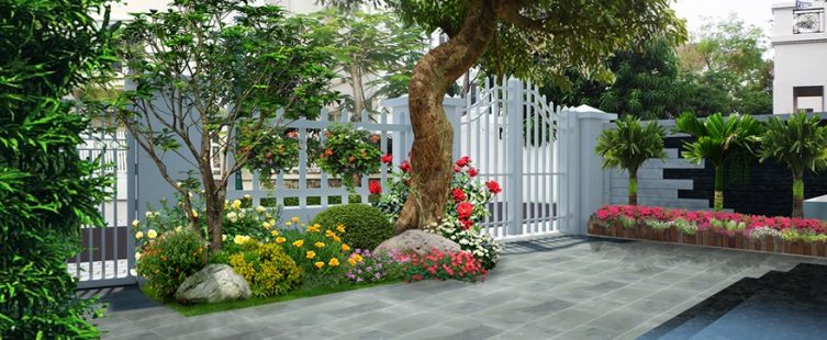  Những nguyên tắc phong thủy cần nhớ khi trồng cây trang trí sân vườn					