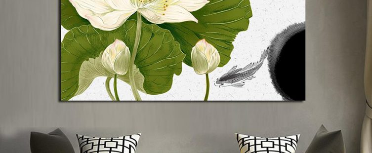 6 loại tranh phong thuỷ phòng khách được ưa chuộng nhất					